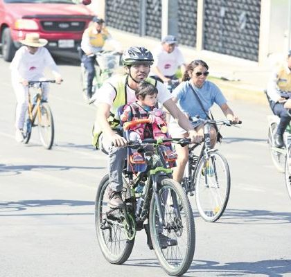 Celebran Día de la Bicicleta para concientizar a población en la CDMX