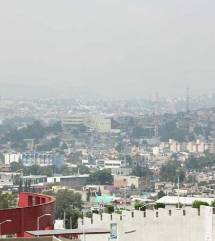 Ecatepec amanece con altos niveles de contaminación