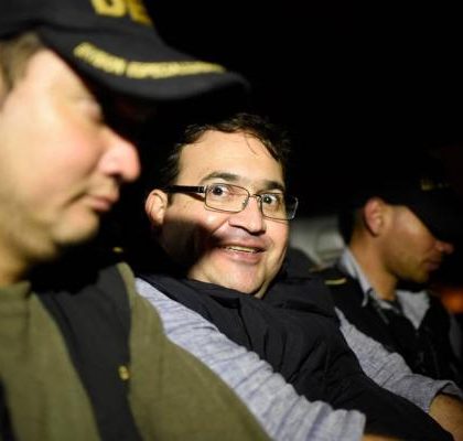 Ingresa Javier Duarte a penal guatemalteco en espera de extradición