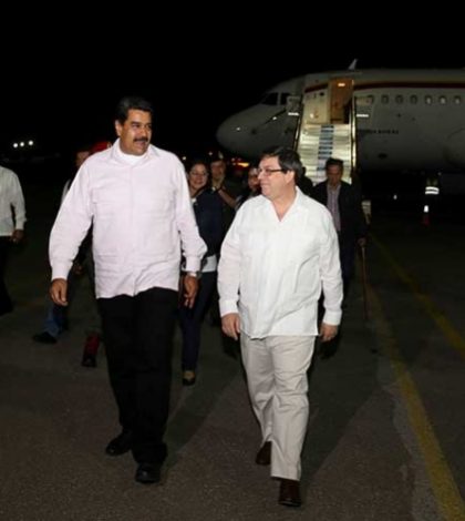 Maduro llega a Cuba en busca de apoyo ante crisis en Venezuela
