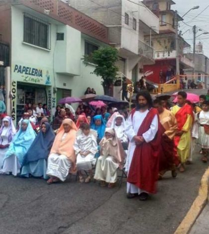 Acudieron 250 mil personas  este jueves santo a Iztapalapa