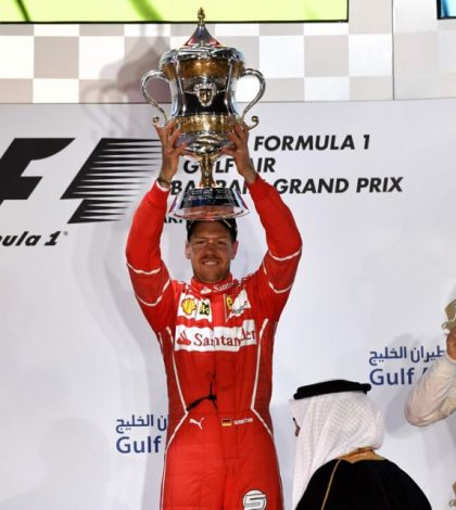 Vettel ganó el Gran Premio de Bahréin y lidera el Mundial de F1