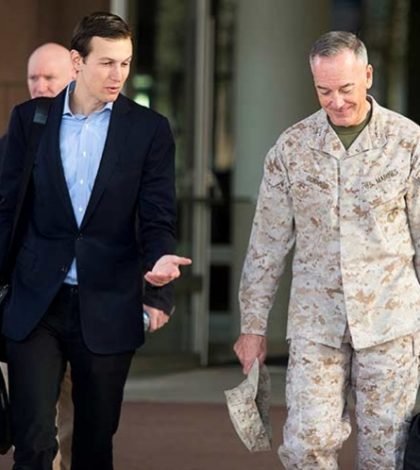 Yerno de Trump visita Irak junto a jefe militar de EU
