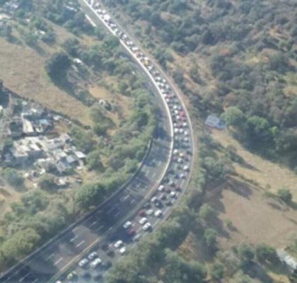 Autopista México-Cuernavaca, la más saturada en Jueves Santo: Mancera