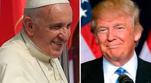 Trump quiere reunirse con el papa Francisco en mayo