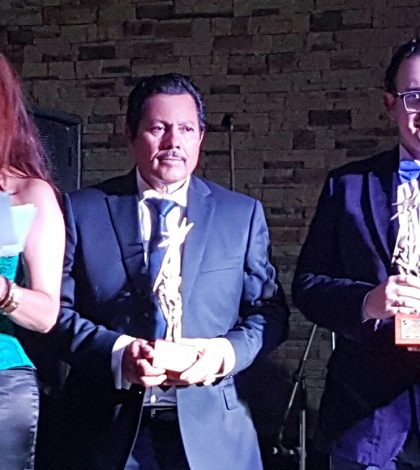 Recibe Gallardo premio  nacional «Sol de Oro 2017»