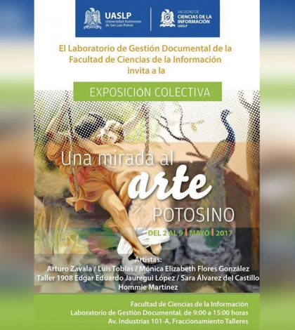 Montan en la UASLP la Exposición “Una mirada al arte potosino”