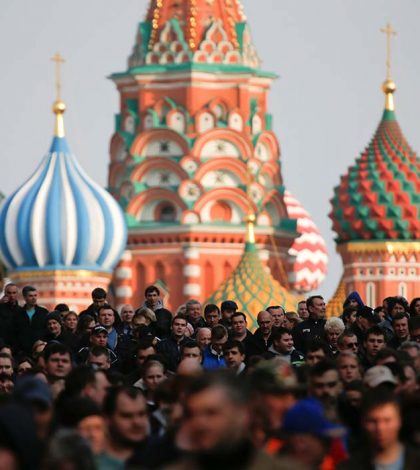 Rinden tributo en Moscú a víctimas de San Petersburgo