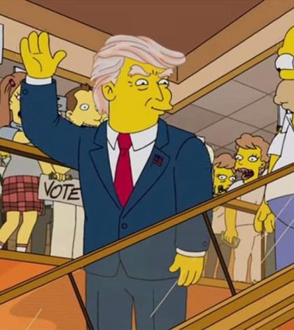 ‘Los Simpson’ bromean sobre los primeros 100 días de Trump