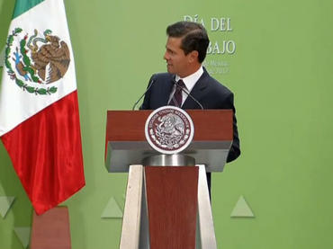 Sector laboral está en franco avance: Peña Nieto