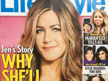 Polémica portada discute maternidad de Jennifer Aniston