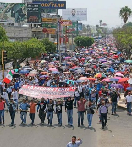 Amenaza CNTE con tomar las radio y las televisoras en Chiapas