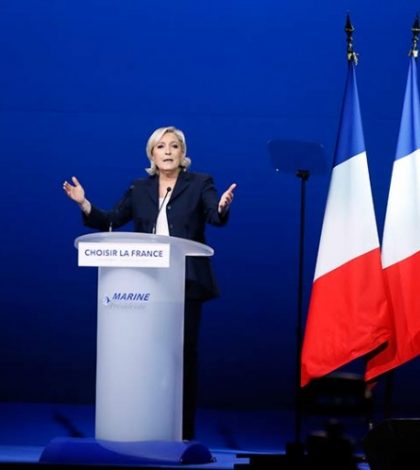 Le Pen copia discurso de rival derrotado y la acusan de plagio