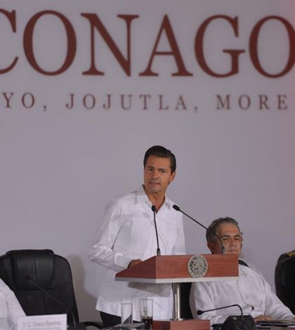 Destaca Peña Nieto ante la Conago captura de ‘El Licenciado’