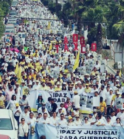 El PRD marcha en Chilpancingo para exigir seguridad en Guerrero