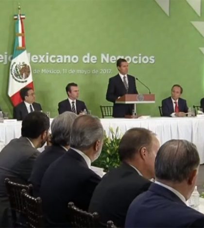 Confianza de inversionistas, por entorno económico atractivo: Peña Nieto