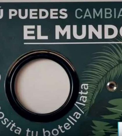 Máquinas recicladoras te recompensan por cuidar el medio ambiente