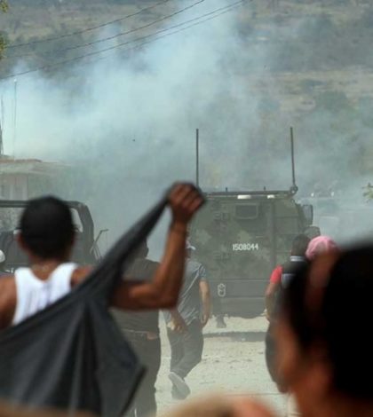 Dictan prisión a 9 personas por ataque a militares en Palmarito