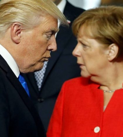 Trump tunde a Alemania y agrava crisis bilateral