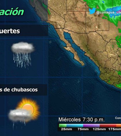 Pronostican tormentas por nuevo frente frío en SLP a partir del jueves