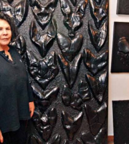 Beatriz Zamora, pintora mexicana; La oscuridad, su materia prima