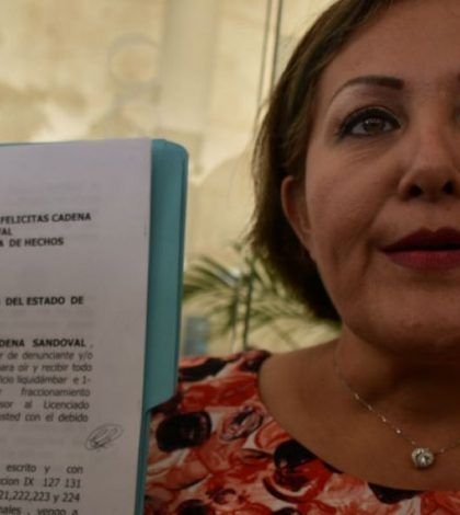 Dan entrada a solicitud de desafuero de Eva Cadena