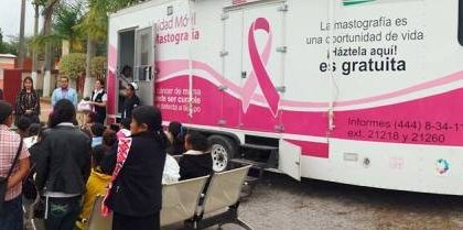 Efectuará la Secretaría Salud  mastografías gratis en Xilitla.