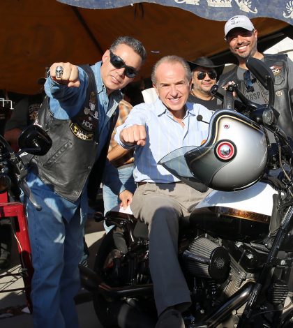 Se unen motociclistas a programa  «Una Bici con Rumbo», del DIF Estatal