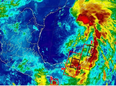Alertan por posible ciclón en el Golfo de México