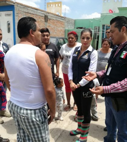 Familias afectadas por las lluvias, reciben apoyos del DIF de Soledad