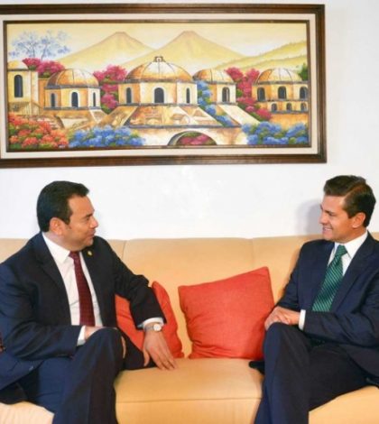 México y Guatemala van por región más próspera: Peña Nieto