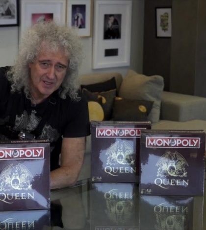 Brian May lanza el juego del Monopolio de Queen