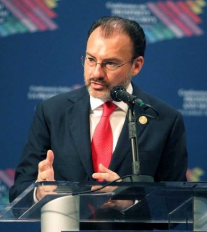 Parece que Venezuela está en la OEA cuando le conviene: Videgaray