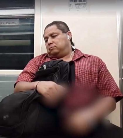 #LordChaquetas se masturba mientras ve a mujeres en el Metro