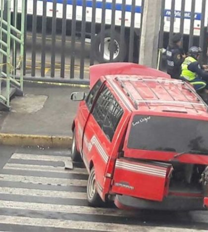 Entregan cuerpo de niño que viajaba en transporte escolar en Eje 6