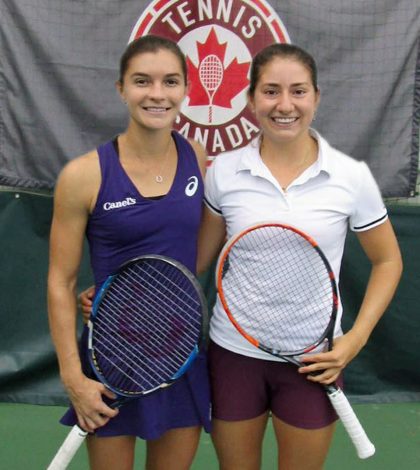 Marcela Zacarías y Andrea  Villareal a semifinal de dobles en Canadá