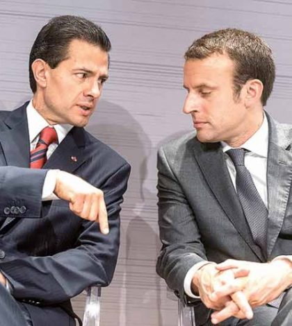 Anuncian encuentro de Peña con Macron