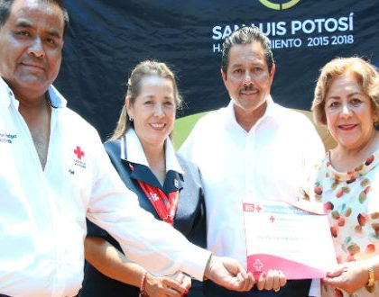 Alianza entre el Sistema Municipal DIF y la Cruz Roja Mexicana
