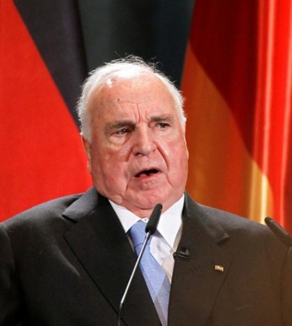 Muere Helmut Kohl, impulsor de la reunificación alemana