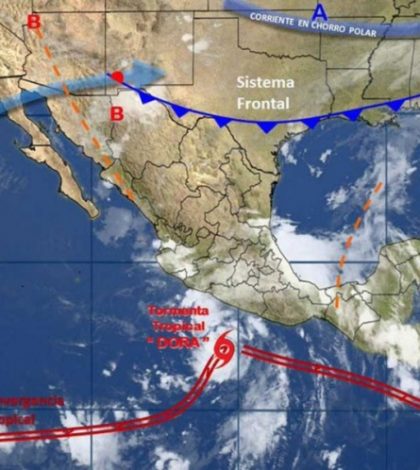 ‘Dora’, la nueva tormenta que amenaza a las costas de Guerrero: Segob