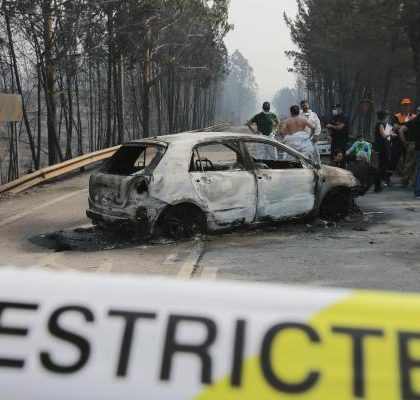 Suman 62 muertos por incendio en Portugal