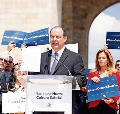 Coparmex urge a diálogo nacional sobre salarios: Gustavo de Hoyos