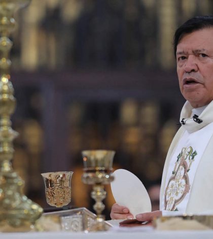 Norberto Rivera presenta renuncia  al cargo de arzobispo de México