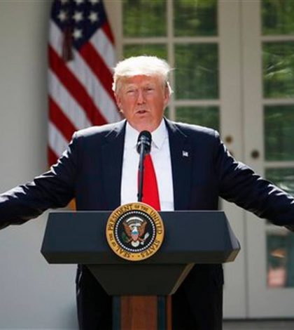Trump: el retiro del acuerdo climático, lo mejor para EEUU