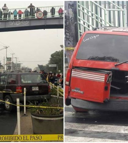 Muere menor en choque de transporte escolar en Eje 6