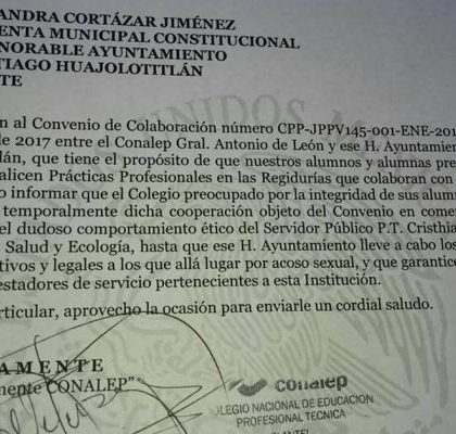 Acusan a regidor de Oaxaca de acosar a alumnas de bachillerato
