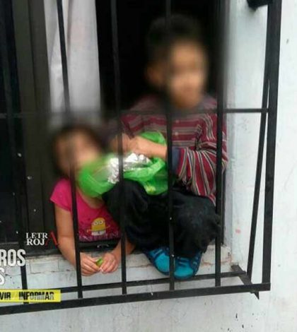 Madre abandona a menores en departamento de Azcapotzalco