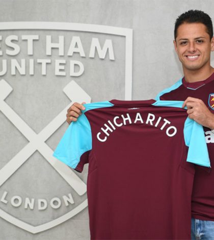 ‘Chicharito’ ya se puso la camiseta del West Ham