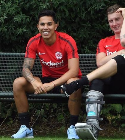 Fabián y Salcedo reportan con  el Eintracht; viven distintas realidades