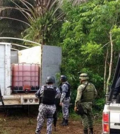 Localizan con drones hidrocarburo robado en Veracruz